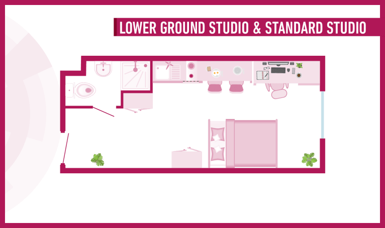 Lower Ground Studio Unit ( 1 Bed | 1 Bath ) 3