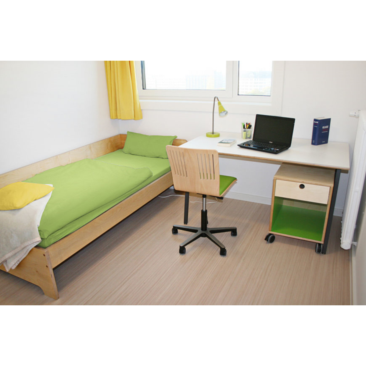 Single room in a Student residence in Hamburg | Student dorm Hamburg 2
