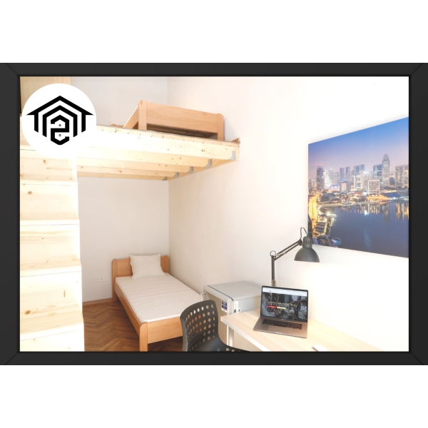 Modern and Cozy Student Accommodation for Two Person in Budapest