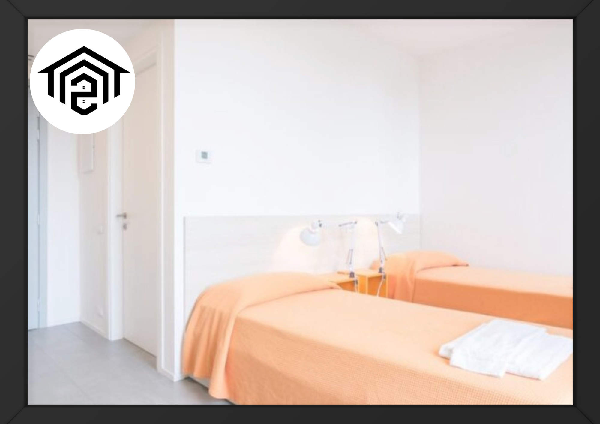 Modern Single Bed in a Twin Room (Steel) Student Residence in Milan 2 Modern Single Bed in a Twin Room (Steel) Student Residence in Milan 2