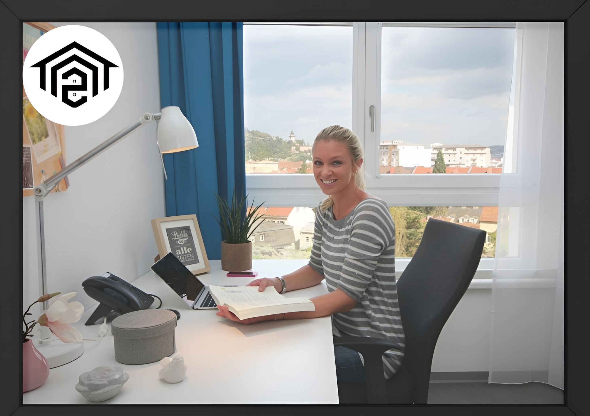 Single room in a 2-bedroom apartment (with ensuite bathroom and kitchen) in Graz student residence 2 Single room in a 2-bedroom apartment (with ensuite bathroom and kitchen) in Graz student residence 2