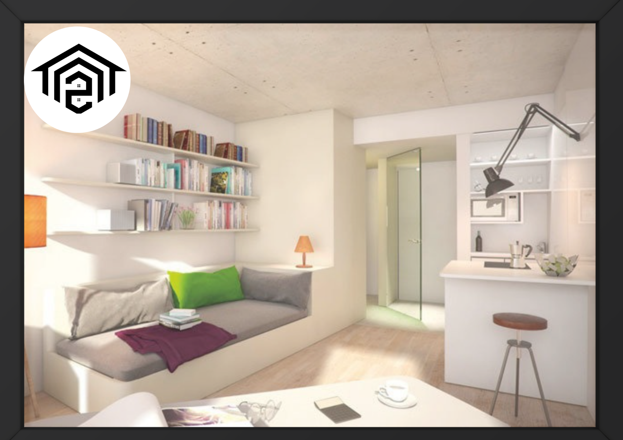 Standard apartment with private bathroom and kitchen in Graz 2 Standard apartment with private bathroom and kitchen in Graz 2