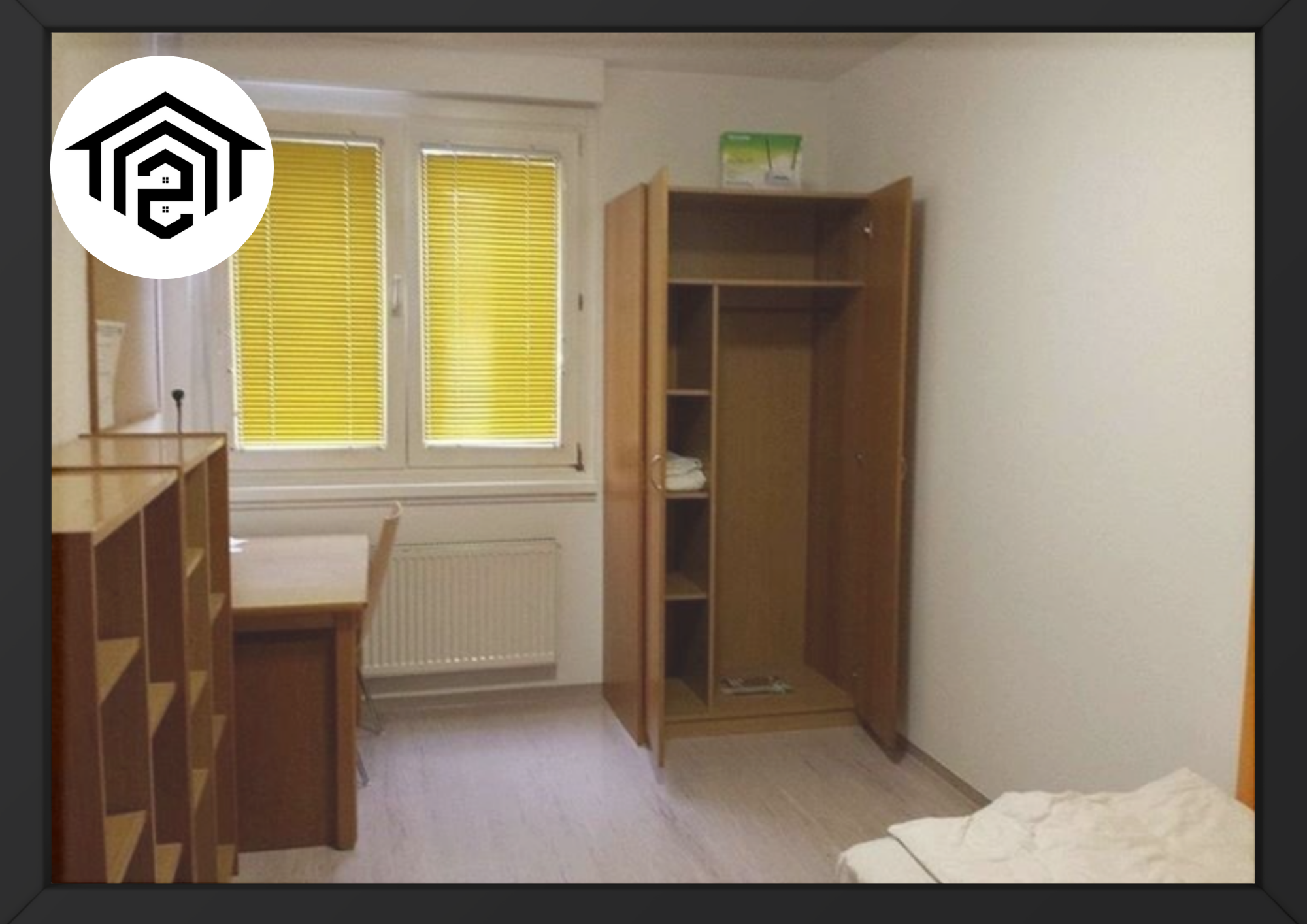 Linked single room in Vienna student dormitory 2 Linked single room in Vienna student dormitory 2