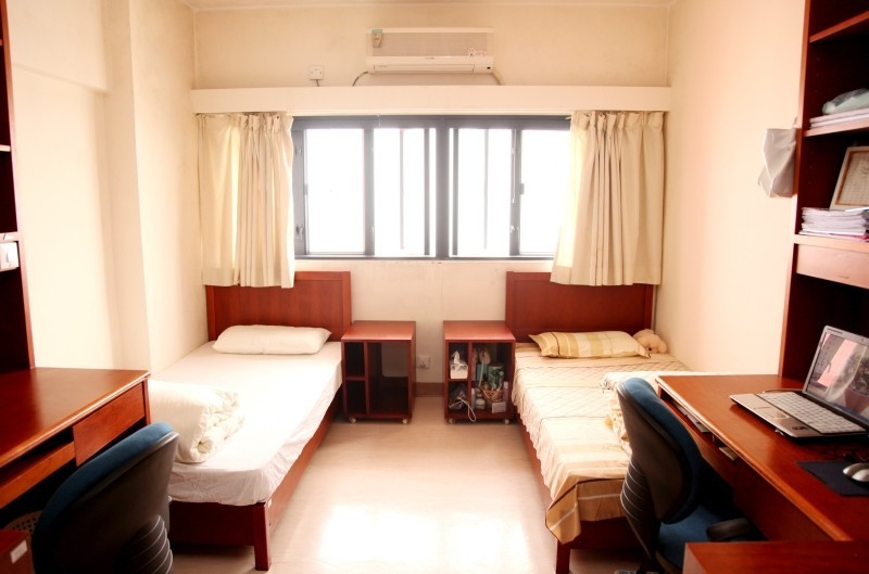 Bed in Double room with Shower/WC; Common Kitchen 5